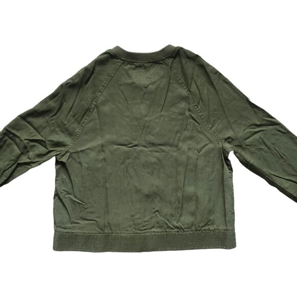 American Eagle Green Bomber Jacket - Picture 5 of 5